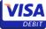 Visa debit card logo