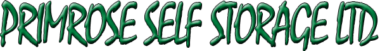 Primrose self storage title logo